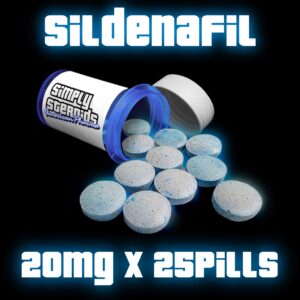 Sildenafil (Viagra) 20mg x 25 Pills