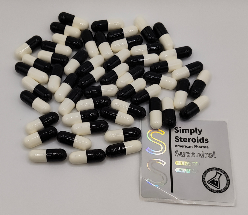Superdrol 10mg x 50 Capsules