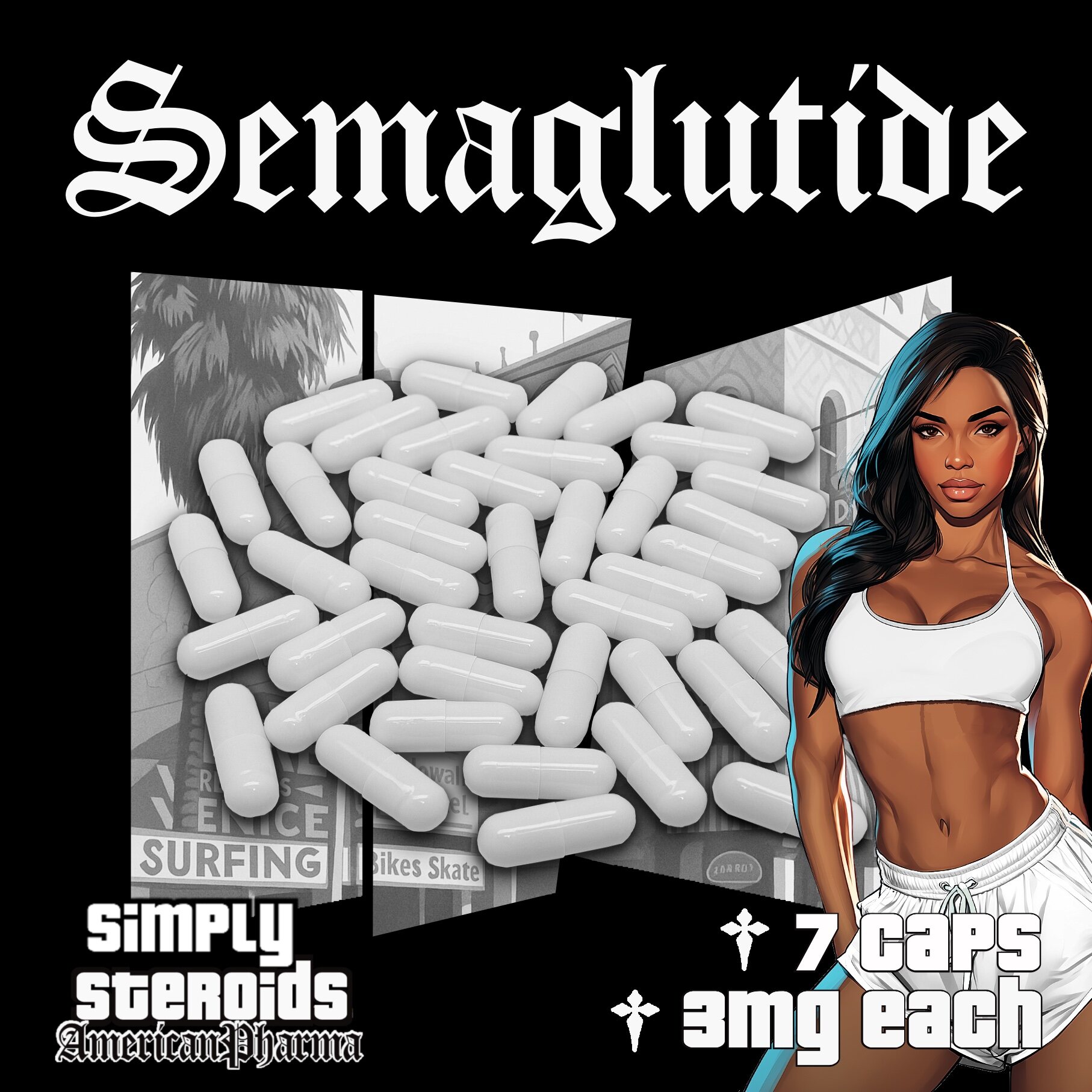 Semaglutide 3mg x 7 Capsules
