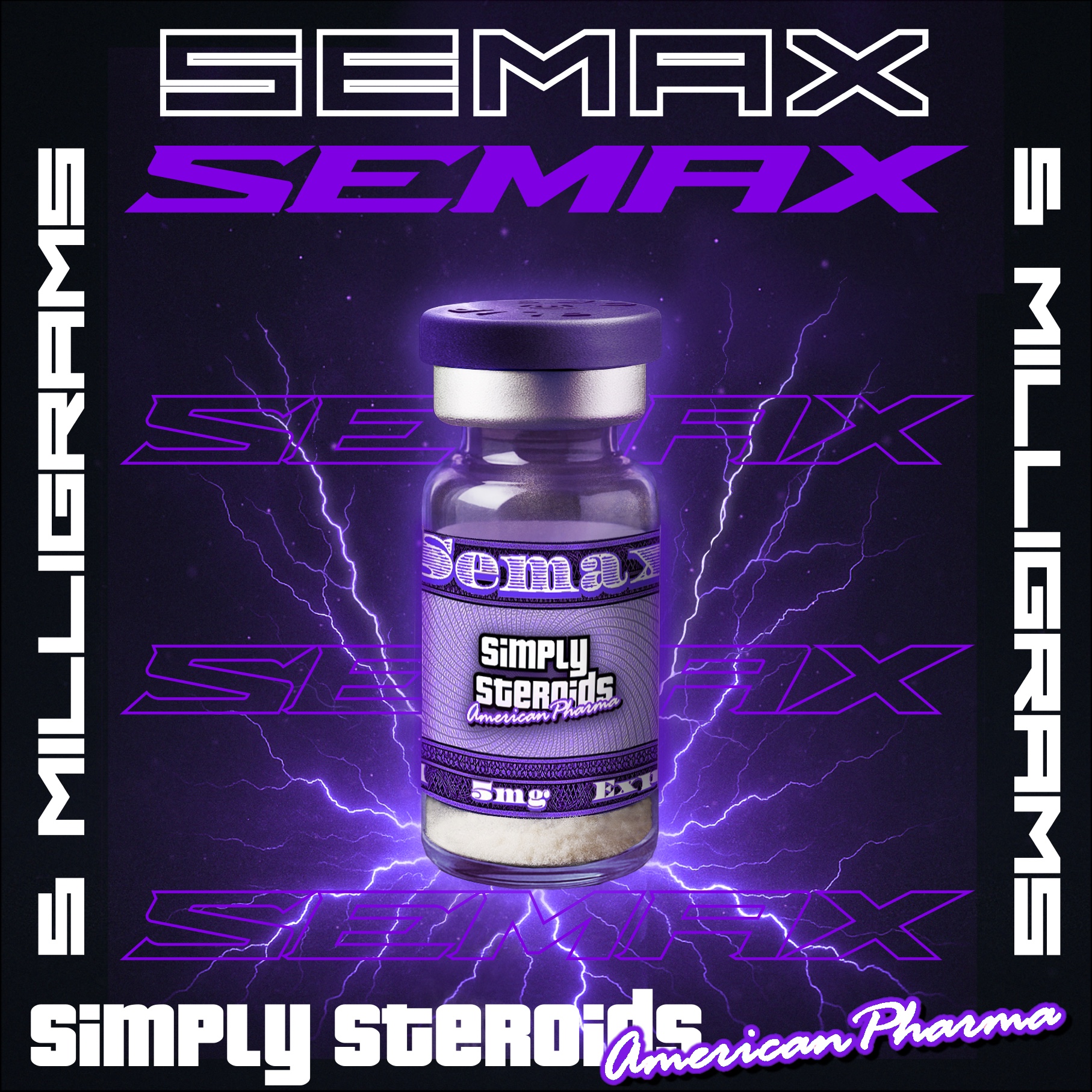 Semax – 5mg Vial