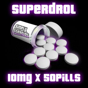 Superdrol 10mg x 50 Pills